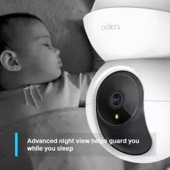 Caméra HD 1080p TP-LINK TAPO C200 avec Vision nocturne avancée et Audio bidirectionnel