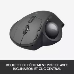 Trackball sans fil LOGITECH MX Ergo droitier capteur optique 440 dpi 8 boutons compatible PC et MAC
