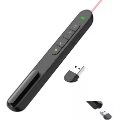 Pointeur Laser Stylo sans fil USB 2.4GHz pour présentation PPT