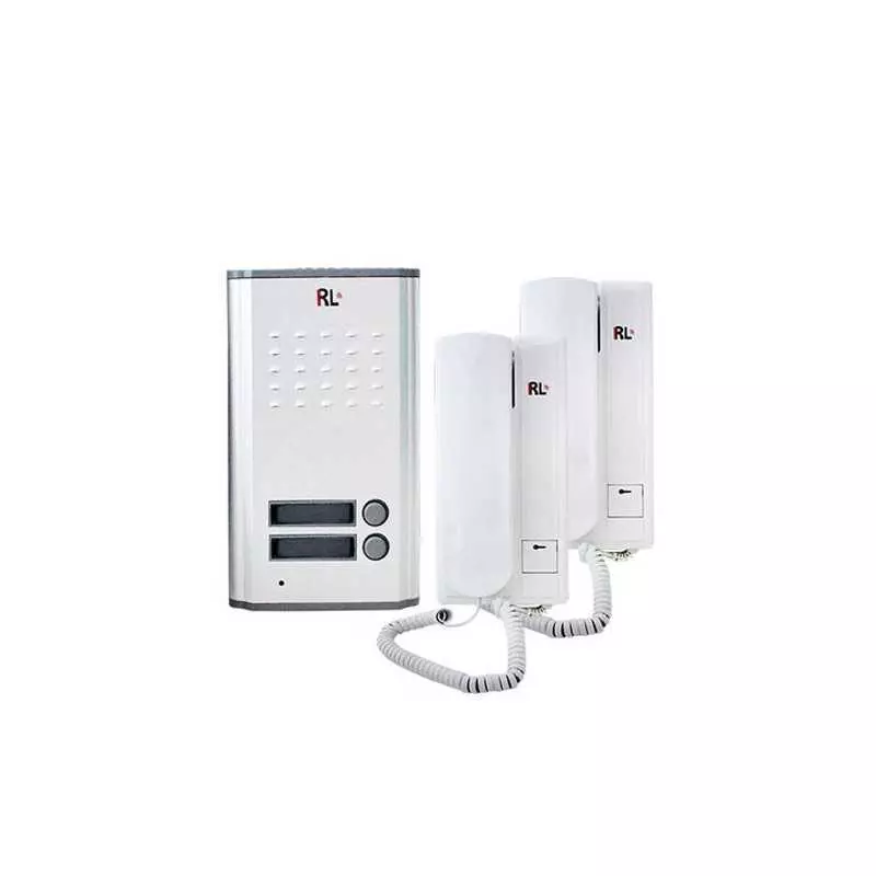 Interphone Filaire Audio Encastrable Double Voix RL-3208AA