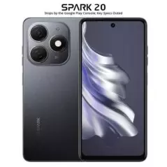 Téléphone galaxy TECNO SPARK 20 mémoire 128GB ram 4GB écran 6.6 pouces camera 5MP