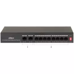 Switch 10 Ports Fast Ethernet Avec 8 Ports PoE