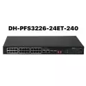 Switch 24 ports PoE DAHUA DH-PFS3226-24ET-240 L2 Ingérable
