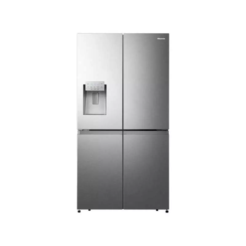 Réfrigérateur side by side 4 portes HISENSE RS-82WS4SB 628 litres avec fontaine inox inverter wifi