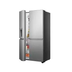 Réfrigérateur side by side 4 portes HISENSE RS-82WS4SB 628 litres avec fontaine inox inverter wifi