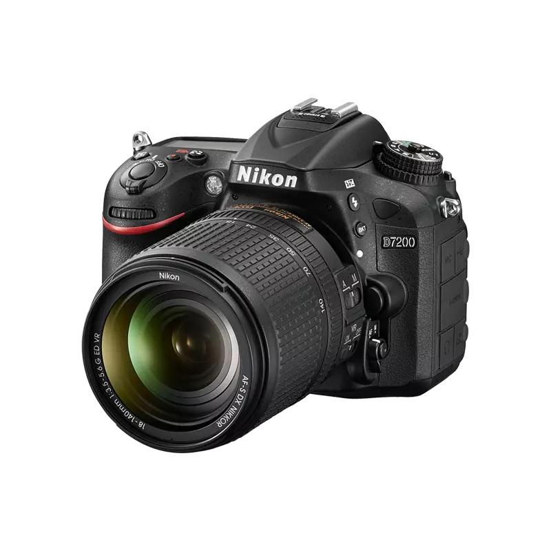 Appareil photo Nikon D7200 + Objectif VR 18-140mm