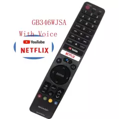 Télécommande téléviseur pour SHARP GB346WJSA avec recherche Google