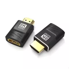 Adaptateur HDMI male à femelle, 48Gbps 8K 60hz, 4K 120Hz HDR