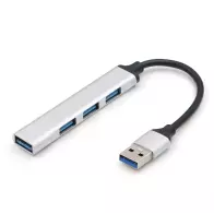 Adaptateur Hub USB 2.0USB 3.0 4 en 1 a haut vitesse pour téléphone et ordinateur