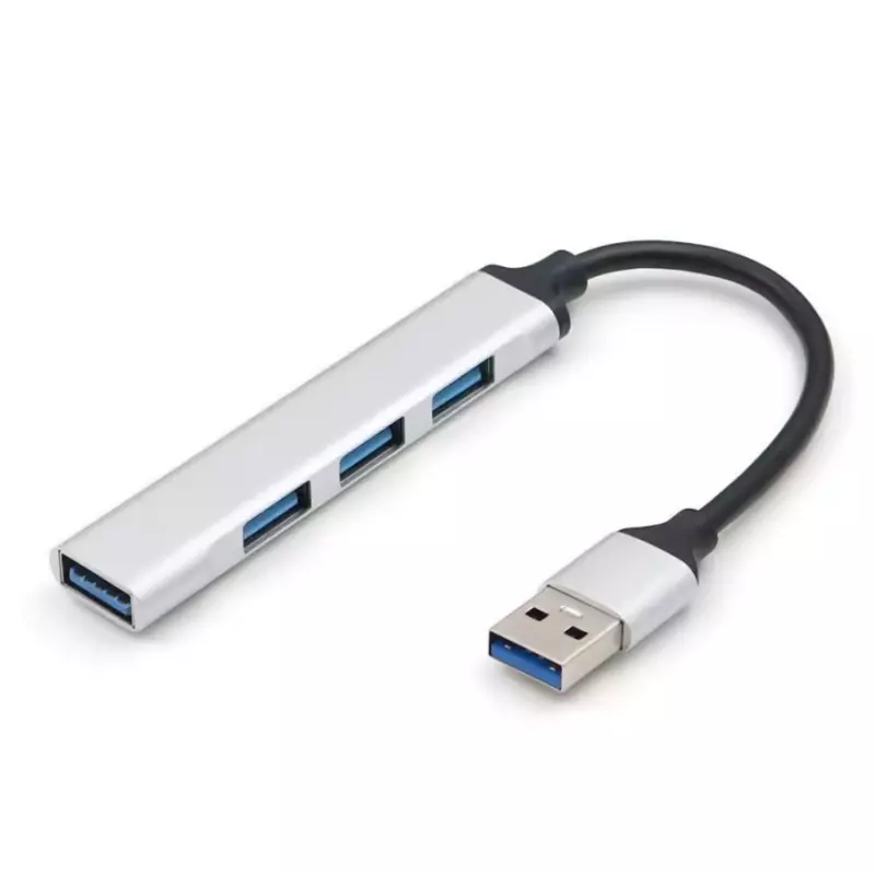 Adaptateur Hub USB 2.0USB 3.0 4 en 1 a haut vitesse pour téléphone et ordinateur