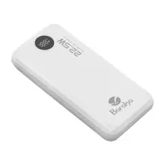 Power Bank Baraka BRK-PB22 10000mAh avec 1 entrée micro/Type-C Et 1 sortie Type-C + 2 sorties USB blanc