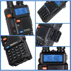 Talkie walkie portable radio amateur Baofeng BF-UV5R UV-5R 5W VHF/UHF
