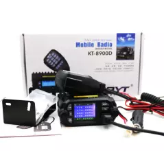 Talkie walkie mobile radio double bande QYT KT-8900D VHF UHF 136-174400-480 MHz 25W 200 canaux