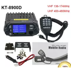 Talkie walkie mobile radio double bande QYT KT-8900D VHF UHF 136-174400-480 MHz 25W 200 canaux