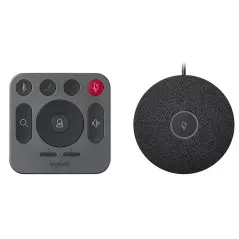 Caméra de visioconférence Logitech Rally Plus Ultra HD 4K - angle de vue 90° - zoom 15x - 4 microphone