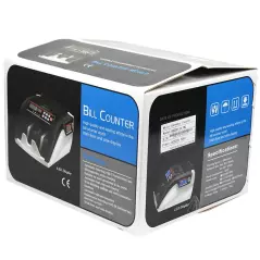 Compteur de faux billet de banque multi-devises 5800D UVMG LCD affichage