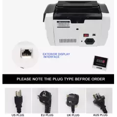 Compteur de faux billet de banque multi-devises 5800D UVMG LCD affichage