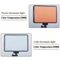 Lumière LED-320I 20W 3200K-5500K Professionnel Batterie Intégrée 8000mah pour Camera – Vidéo – Appareil photo