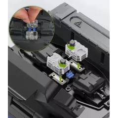 Mini Machine fibre FTTx Fusion épisseuse Portable 0.01db Komshine Ex39 alignement plaqué actif soudeur à Fiber optique épissage