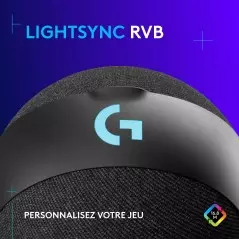 Microphone Logitech G Yeti Orb (Noir) cardioïde - USB - rétroéclairage RGB