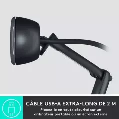 Webcam Logitech C505e | HD 720p & Microphone Anti-Bruit