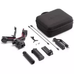Stabilisateur professionnel d'appareil photo DJI RS 3 Pro trépied écran tactile OLED 1.8" Bluetooth 5.0/USB-C autonomie 12h