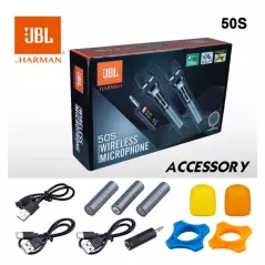 Microphone sans fil JBL HARMAN 50S professionnel avec deux microphones