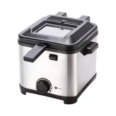 Mini air fryer QUIGG GTDFM 01 gris noir
