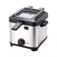 Mini air fryer QUIGG GTDFM 01 gris noir