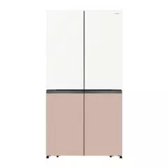 Réfrigérateur side by side 4 portes HISENSE RC-73WC4 560 litres verre colore