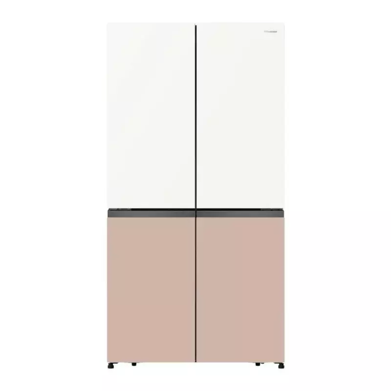 Réfrigérateur side by side 4 portes HISENSE RC-73WC4 560 litres verre colore