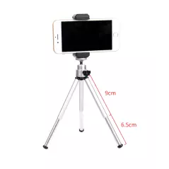 Mini Trépied en aluminium, pour téléphone portable, caméra vidéoprojecteur