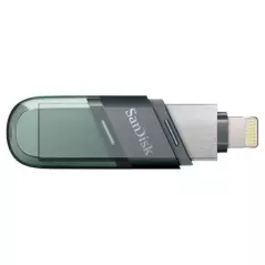Clé USB SanDisk iXpand Flash Drive Flip 256Gb à double connectique USB / Lightning
