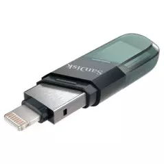 Clé USB SanDisk iXpand Flash Drive Flip 256Gb à double connectique USB / Lightning