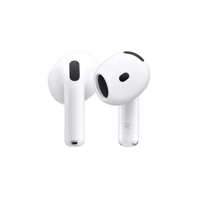 Écouteurs intra-auriculaires Apple AirPods 4 Original, Bluetooth commandes/Micro, autonomie 5 + 25 h boîtier de charge USB-C