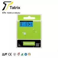 Cartouche de ruban d'étiquettes Compatible Tatrix 12mm noir transparent 45916 40917 40918 40919  pour imprimante DYMO 160 280