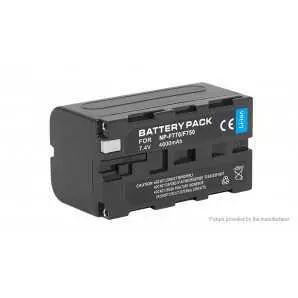 Lampe vidéo LED-1040A +batterie NP-F750 + chargeur