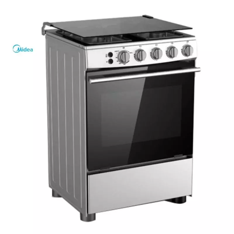 Cuisinière Midea 4 Feux 60X60cm INOX 24BMG4G057