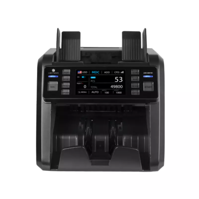 Machine à compter des billets LIGHT WAVE LW-CCM-701