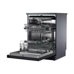 Lave vaisselle HAIER HDWE1646BK61QA 16 couverts gris foncé