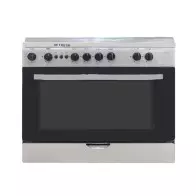 Cuisinière a gaz 5 feux FRESH 14003CB 60X60 gris