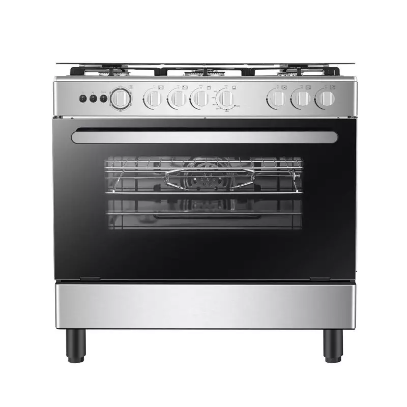 Cuisinière a gaz 5 feux HISENSE HFG90335RX gris