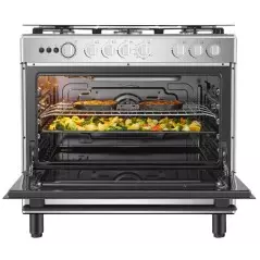 Cuisinière a gaz 5 feux HISENSE HFG90335RX gris