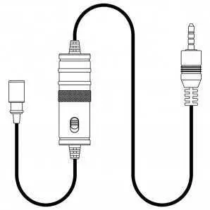 Microphone Cravate 3,5 mm Boya BY-M1 pour Smartphone - appareil Canon - Nikon Noir