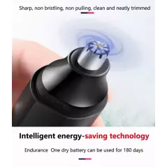 Tondeuse de nez et d'oreille rechargeable USB  pour les hommes