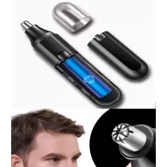 Tondeuse de nez et d'oreille rechargeable USB  pour les hommes