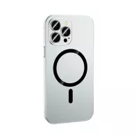 Coque magnétique en alliage d'aluminium pour iPhone 16 Pro Max