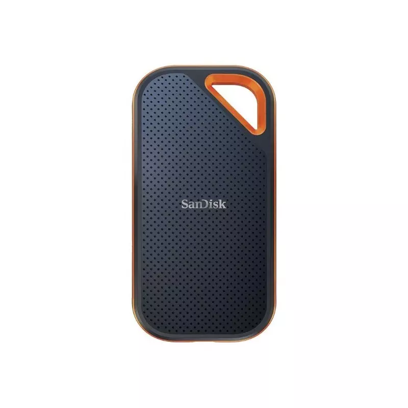 Disque Dur externe SSD SANDiSK Extreme PRO 4Tb portable USB-C/A 3.2 (2000Mb/s) avec conception résistante aux chocs