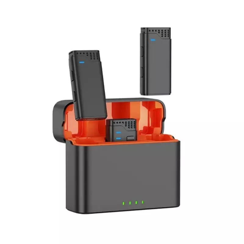 Microphone sans fil 3 en 1 JMARY MW-16 2,4G pour mobile et appareil photo