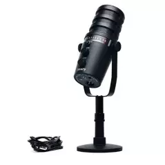 Microphone d'enregistrement rotatif USB JMARY MC-PW12 noir
